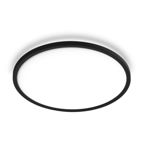 Panneau LED rétro-éclairé 1600Lm 23W Ø42cm noir - INVENTIV