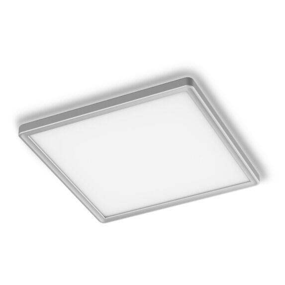 Panneau LED rétro-éclairé 1050Lm 13,5W 29,3x29,3cm gris - INVENTIV