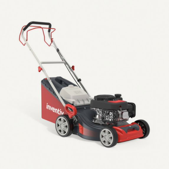 Tondeuse thermique tractée 41cm 123cm³ - INVENTIV