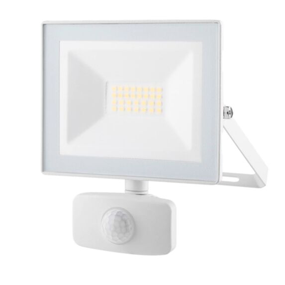 Projecteur LED extérieur à détection Héra 2 20W blanc - INVENTIV