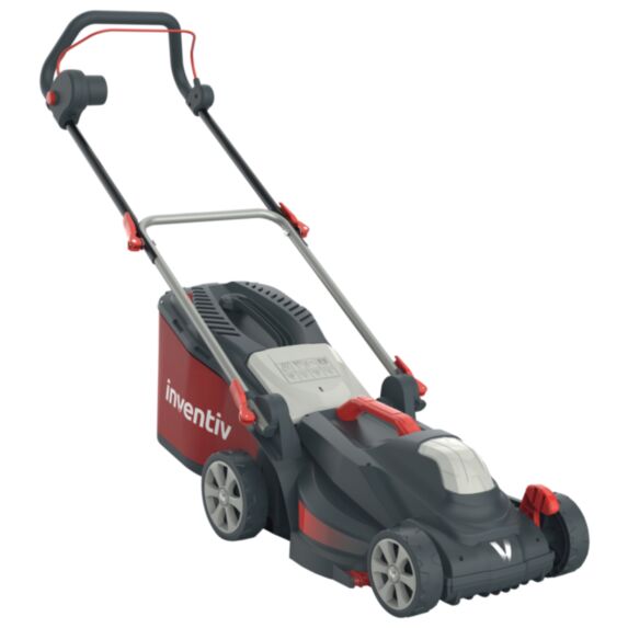 Tondeuse électrique poussée E1334P2 34cm 1400W - INVENTIV