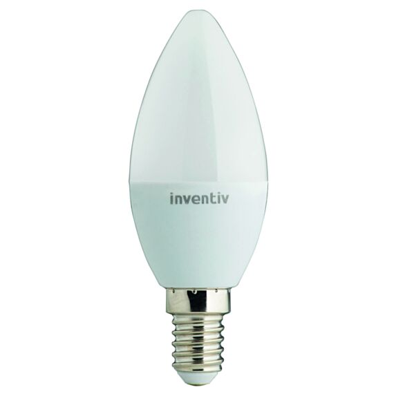 5 ampoules led E14 flamme 470lm 4,9W Ton neutre - 1ER