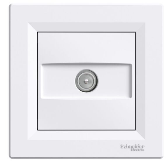 Prise tv Asfora blanc - SCHNEIDER ELECTRIC