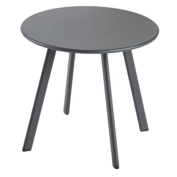 Table basse Massaï Ø40cm Graphite - PROLOISIRS