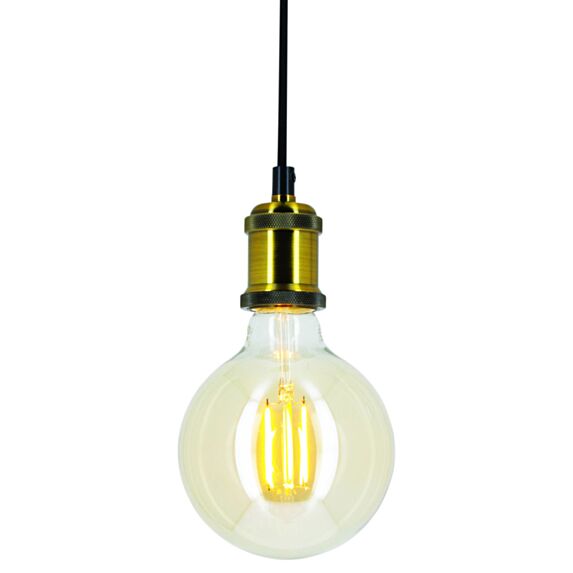 Ampoule led filament connectée G125 E27 470lm 5,5W variable - KOZII