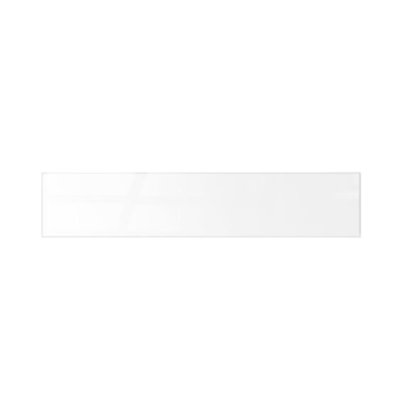 Bandeau four Klar 16mm laqué blanc brillant 110x600 - RBSISTEMS