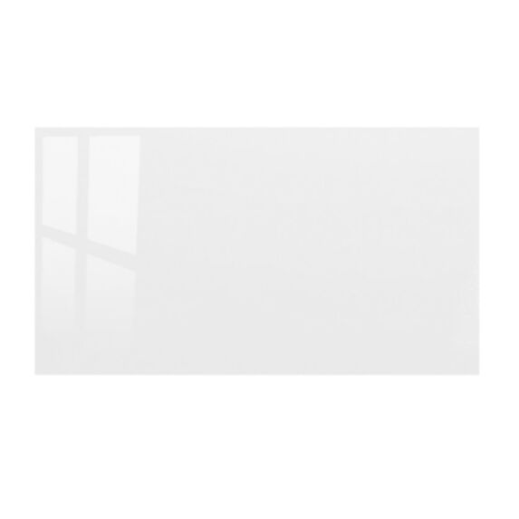 Façade Klar blanc brillant 16mm 428x800 pleine - RBSISTEMS