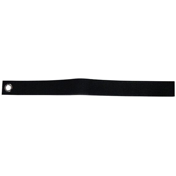 Lanière suspension de tablette 75 cm cuir noir - DECO SYSTEM