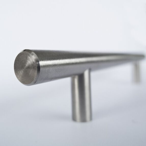 Poignée Tube Métal Brossé 20cm - BOIS CONCEPT DEVELOPPEMENT