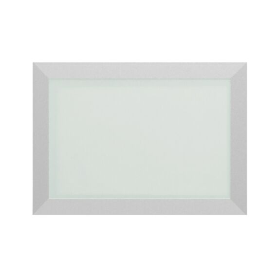 Façade de cuisine vitrée cadre en aluminium 428*600 - 17mm
