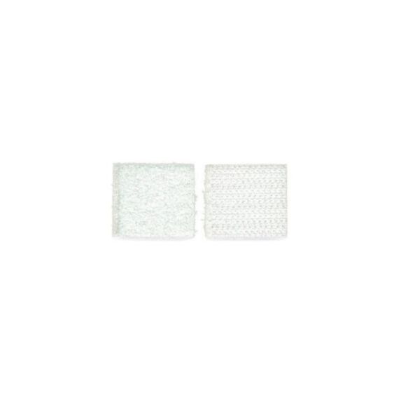 8 pastilles adhésives blanches
