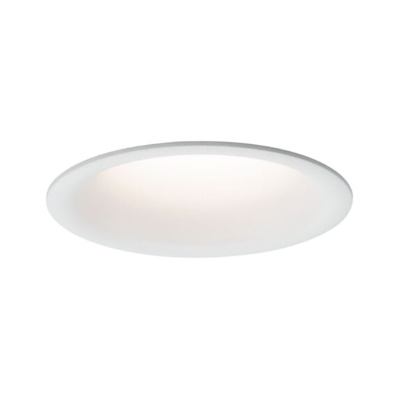 Encastré Cymbal fixe D.77mm module LED Coin 6,7W 440lm 2700K grad. blc IP44 - PAULMANN