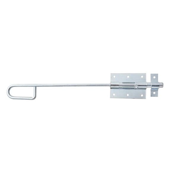 Verrou baïonnette + gâche attachée Ø13,5mm 6,7x40cm - ALBERTS