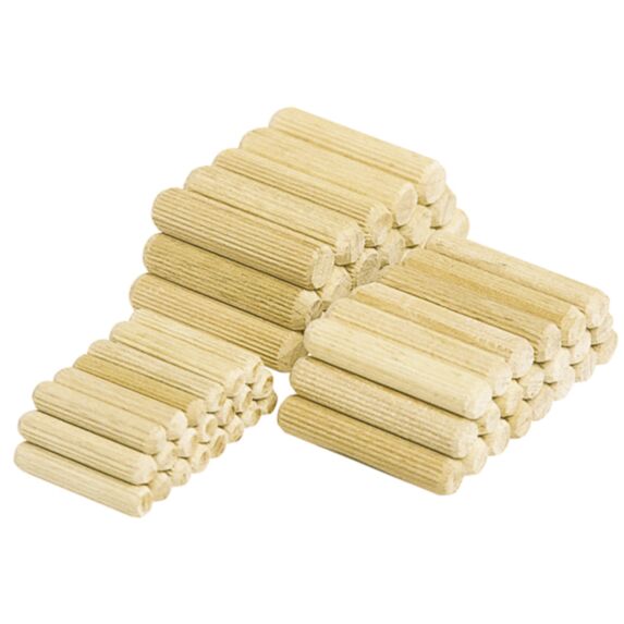 Tourillons bois D.6x30mm x200 naturel - WOLFCRAFT