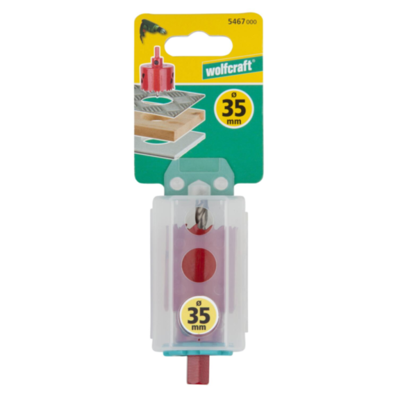 Trépan P&P multimatériaux BIM P40 Ø35 - WOLFCRAFT