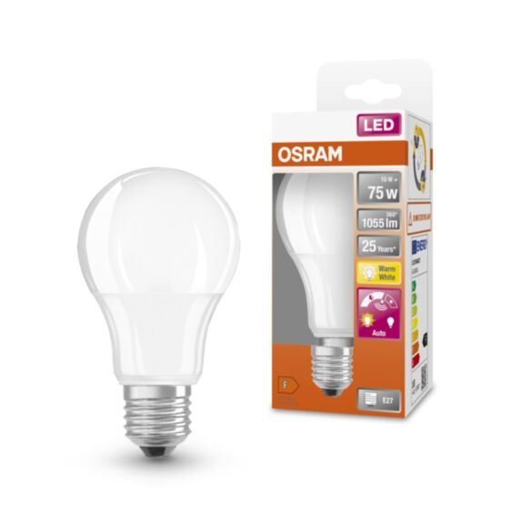 Ampoule Star+ LED Standard Daylight Sensor 10W=75 E27 OSRAM