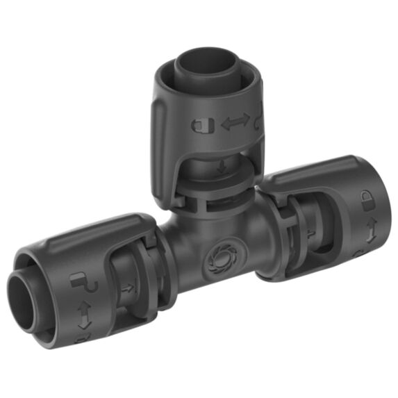 5 Dérivations en T 1/2 13mm + Connexion «Quick & Easy» - GARDENA