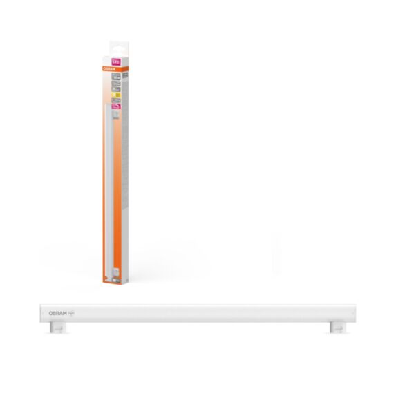 Tube LED Ledinestra Verre dépoli 4,9W blanc chaud - OSRAM