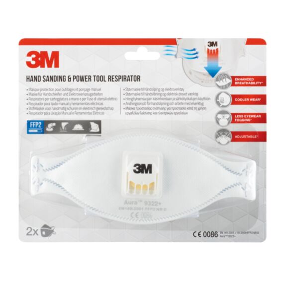 Masque x2 anti-poussières pliable