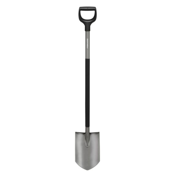 Bêche métal Ergonomic™ bord pointu 125cm - FISKARS