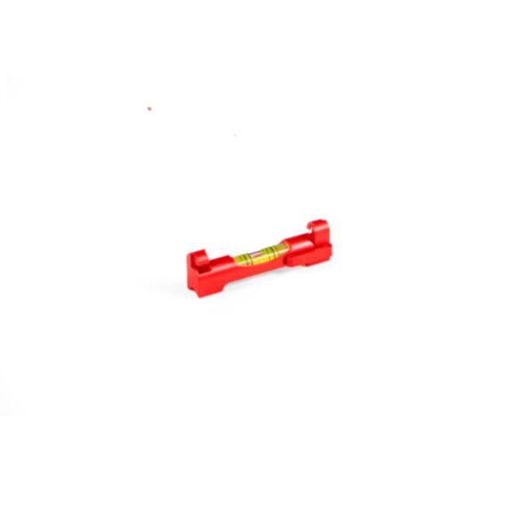 Niveau à bulle pour ficelle de maçon 6cm rouge - KAPRO