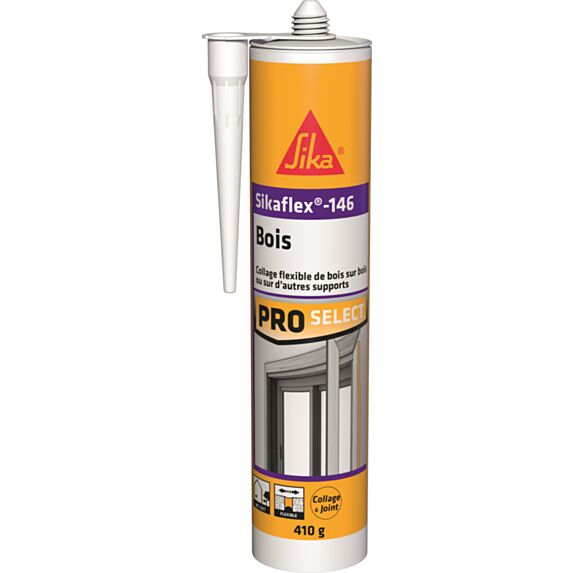 Colle Sikaflex®-146 Bois Blanc 410gr - SIKA