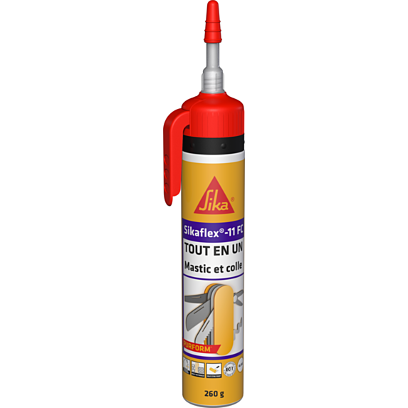 Colle Sikaflex®-11 FC Blanc 195ml - SIKA