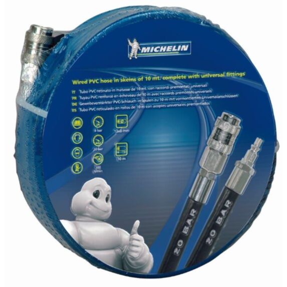 Tuyau raccord rapide PVC pour air comprimé 10ml - MICHELIN
