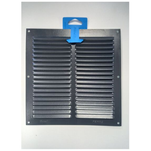Grille moustiquaire alu anthracite 0,8mm 20x20cm - FEPRE