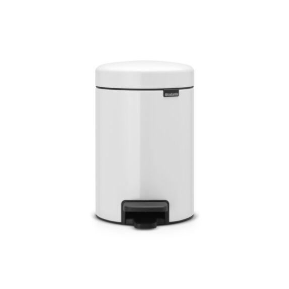 Poubelle à Pédale New Icon 3L Blanc - BRABANTIA