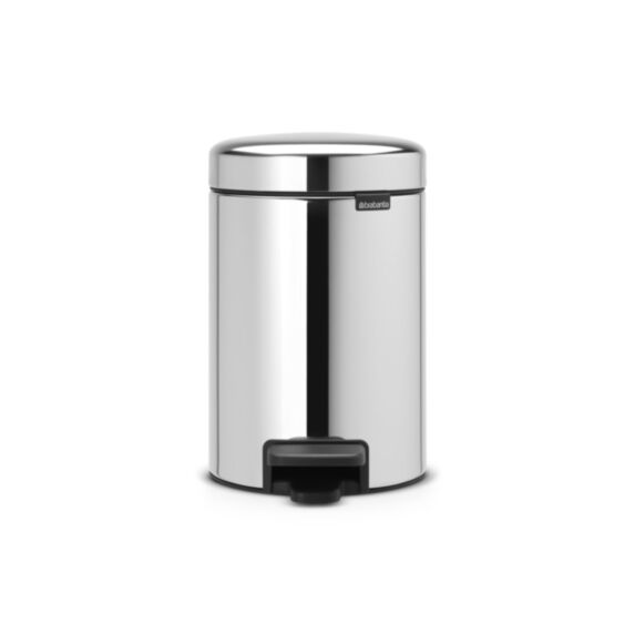 Poubelle à pédale NewIcon acier brillant 3L - BRABANTIA