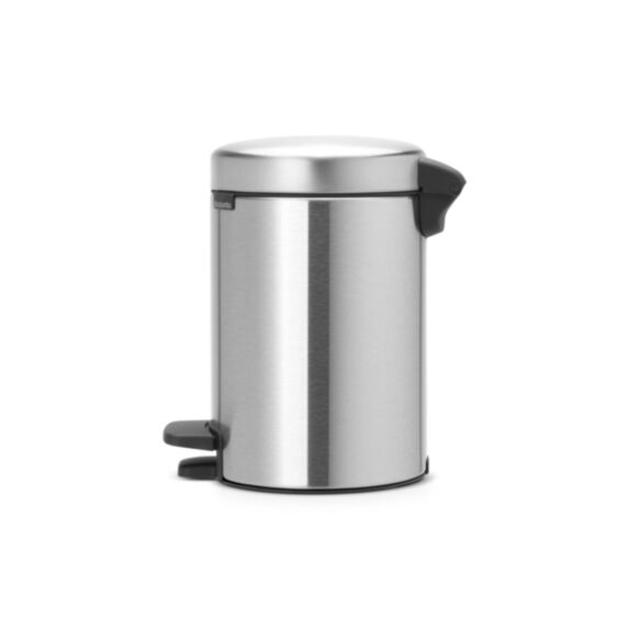 Poubelle à pédale NewIcon 3L matt steel - BRABANTIA