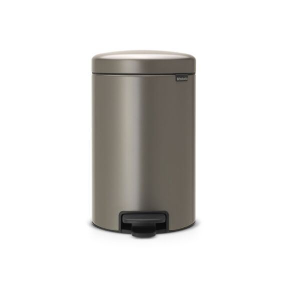 Poubelle à Pédale New Icon 12L Taupe - BRABANTIA