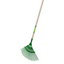 Balai à feuilles 22 fils plat vert - INVENTIV