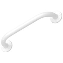 Barre d'Appui Droite 30cm ∅25mm Acier Époxy Blanc - GODONNIER