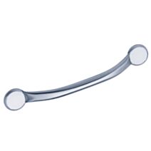 Barre de Maintien Monopoutre Droite 43cm ∅25mm Inox Brossé - GODONNIER