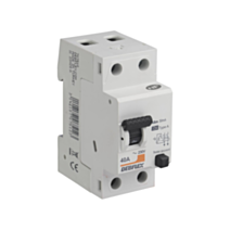 Interrupteur différentiel 30mA 40A type A gris - DEBLFEX