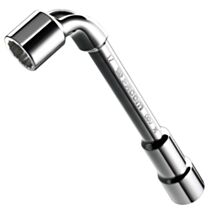 Clé à pipe profils 6 et 12 pans 9 mm -  FACOM