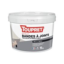 Enduit Pâte Bandes à Joints 15kg - TOUPRET