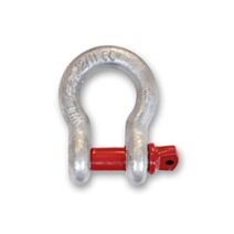 Manille lyre acier allié galvanisé axe 22mm largeur 32mm - CHAPUIS