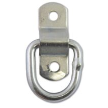 2 anneaux d'arrimage acier zingue 20x54mm charge 800kg - CHAPUIS