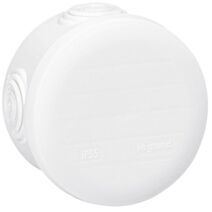 Boîte de dérivation étanche 4 entrées ip55 plexo ø70mm