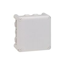 Boîte de dérivation étanche carrée 10 entrées IP55 Plexo 130
