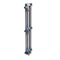 Peigne vertical Drivia 3 rangées 125mm gris - LEGRAND