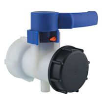 Vanne pour cuve IBC fixation par écrou solidaire F2’’ S60 ×6 - FITT