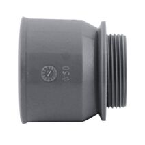 Manchette d'adaptation à visser PVC Diam.50 - FITT