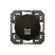 Prise RJ45 catégorie 6 blindée Dooxie noir - LEGRAND