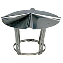 Chapeau flexible chinois inox 153/180 - TEN