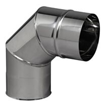 Coude 3 parties 90° inox 304 ∅153mm - TEN