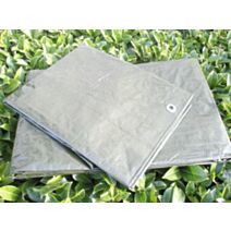 Bâche de protection middle verte 3x4m - SODEPM